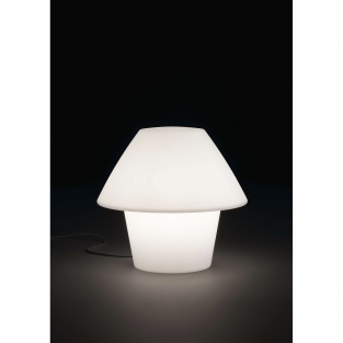 Faro Versus-E  buitenverlichting tafel lamp wit kunststof 50cm
