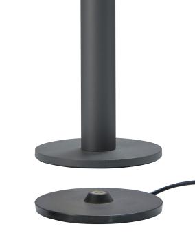Sompex Tubo LED buiten tafellamp | oplaadbaar (accu) | Dimbaar | antraciet | waterdicht IP54