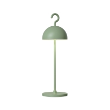 Sompex Hook LED buiten tafellamp/hanglamp | oplaadbaar (accu) | Dimbaar | groen | waterdicht IP65