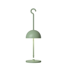 Sompex Hook LED buiten tafellamp/hanglamp | oplaadbaar (accu) | Dimbaar | groen | waterdicht IP65