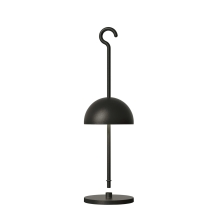 Sompex Hook LED buiten tafellamp/hanglamp | oplaadbaar (accu) | Dimbaar | zwart | waterdicht IP65