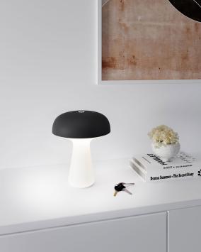 Sompex My LED tafellamp | oplaadbaar (accu) | Dimbaar | zwart | waterdicht IP65
