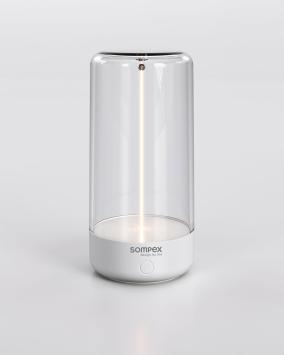 Sompex Pulse LED buiten tafellamp | oplaadbaar (accu) | Dimbaar | wit | waterdicht IP44