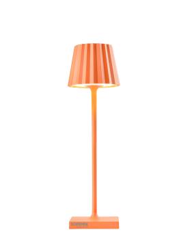 Sompex Troll Nano (mini) LED buiten tafellamp | oplaadbaar (accu) | Aluminium | Dimbaar | oranje | waterdicht IP54