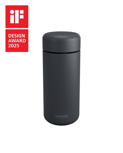Sompex Lubao LED tafellamp | oplaadbaar (accu) | Aluminium | Dimbaar | antraciet |  IP20