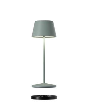 Seoul Micro LED buiten tafellamp | oplaadbaar (accu) | olijf groen | Dimbaar | waterdicht IP65 | made by Villeroy & Boch