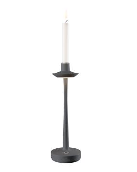 Aarhus buiten tafellamp | oplaadbaar (accu) | antraciet | Dimbaar | waterdicht IP54 | made by Villeroy & Boch