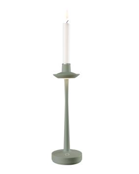 Aarhus buiten tafellamp | oplaadbaar (accu) | olijf groen | Dimbaar | waterdicht IP54 | made by Villeroy & Boch