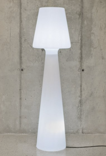 NewGarden Lola  110 LED buitenverlichting staande lamp wit kunststof