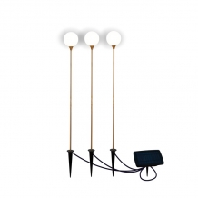 Bruna tuinlamp Solar met spike (x 3 stuks) made by NewGarden