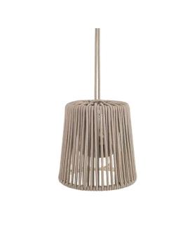 Buiten hanglamp Conta Mini (PVC) draadloos / oplaadbaar Taupe made by NewGarden