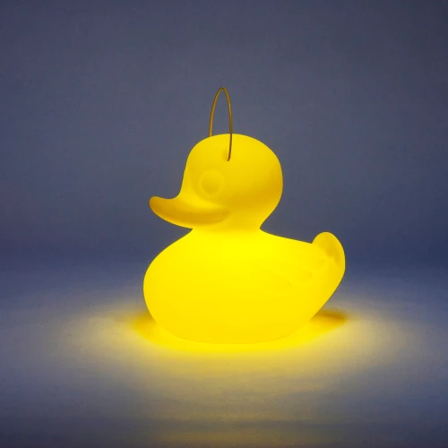 Goodnight Light The Duck Duck Lamp - Small | kleur geel | 31 cm | LED multicolor