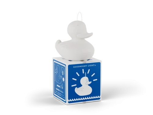 Goodnight Light The Duck Duck Lamp - Small | kleur wit | 31 cm | LED multicolor