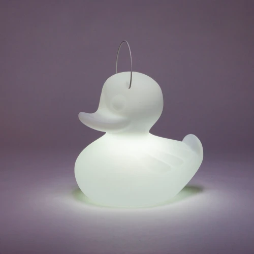 Goodnight Light The Duck Duck Lamp - Small | kleur wit | 31 cm | LED multicolor