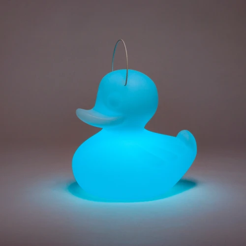 Goodnight Light The Duck Duck Lamp - Small | kleur wit | 31 cm | LED multicolor