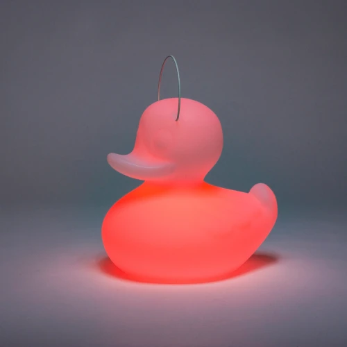 Goodnight Light The Duck Duck Lamp - Small | kleur wit | 31 cm | LED multicolor