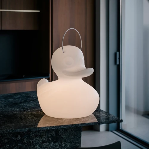 Goodnight Light The Duck Duck Lamp - XL  kleur wit | 51 cm | LED multicolor