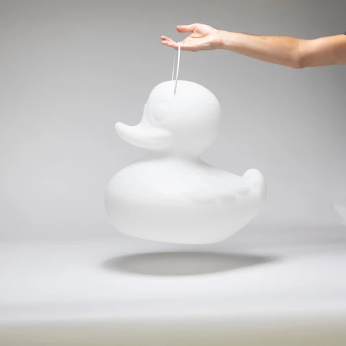 Goodnight Light The Duck Duck Lamp - XL  kleur wit | 51 cm | LED multicolor