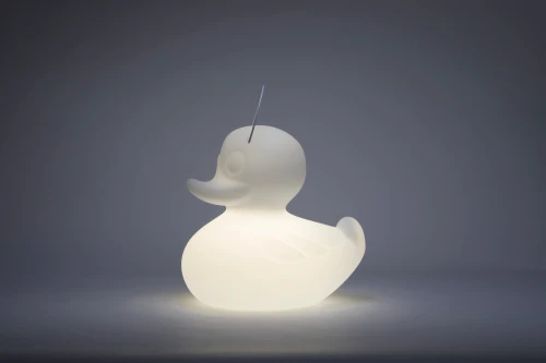 Goodnight Light The Duck Duck Lamp - XL  kleur wit | 51 cm | LED multicolor
