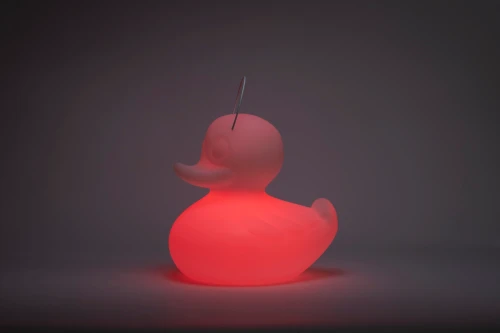 Goodnight Light The Duck Duck Lamp - XL  kleur wit | 51 cm | LED multicolor