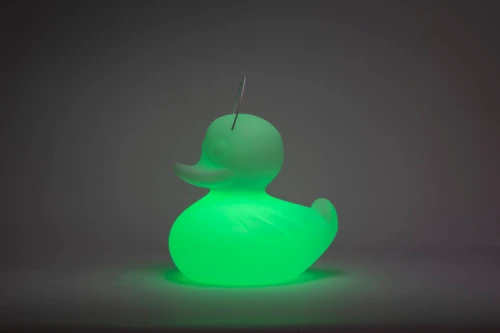 Goodnight Light The Duck Duck Lamp - XL  kleur wit | 51 cm | LED multicolor