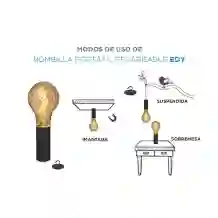 Edy 100 battery hanglamp (oplaadbaar)made by NewGarden