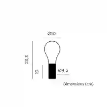 Edy 100 battery hanglamp (oplaadbaar)made by NewGarden