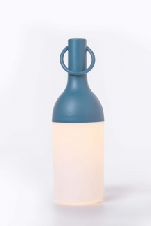 Sompex ELO LED buiten tafellamp/hanglamp | oplaadbaar (accu) | Dimbaar | blauw | waterdicht IP44