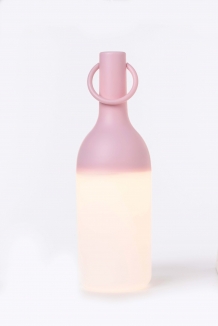 Sompex ELO LED buiten tafellamp/hanglamp | oplaadbaar (accu) | Dimbaar | roze | waterdicht IP44