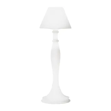 Monacis Eva LED Multicolor buitenverlichting staande lamp 180 cm hoog wit kunststof