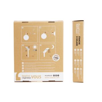 Guirled Lichtsnoer voor buiten met 16 x LED bollen SOLAR+BATT (6 meter) kleur Tagada