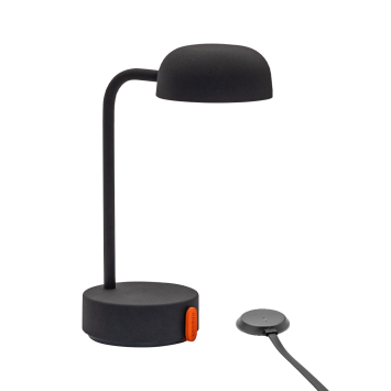 Kooduu Fokus tafellamp - bureaulamp | oplaadbaar (accu) | Dimbaar | Antraciet |