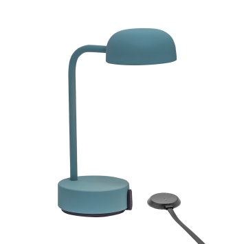 Kooduu Fokus tafellamp - bureaulamp | oplaadbaar (accu) | Dimbaar | Blauw |