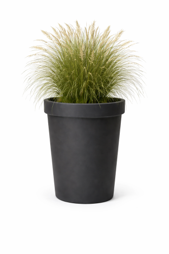 2 stuks buitenbloempot Euro3Plast Lik Ø47xH64cm Antraciet