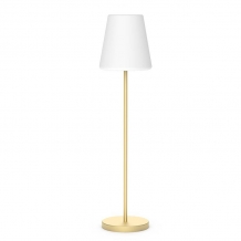 Lola Slim 180 IN&OUT staande lamp goud LED (dimbaar) made by NewGarden