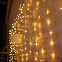 Luceo Lichtgordijn 3 x 2 mtr. met 400 x LED (koppelbaar) made by NewGarden