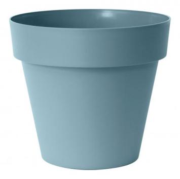 Buiten bloempot Mitu Pac rond 25 x h22cm Agua (blauw) made by Euro3Plast