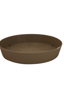 Vasar Memphis kunststof onderschotel Ø 19 cm taupe