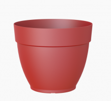 Artevasi CAMPANA 50 buiten bloempot  Ø 50x h42cm rood