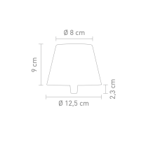 Sompex TOP LED buiten tafellamp | oplaadbaar (accu) | Kunststof | Dimbaar | zwart | waterdicht IP44