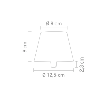 Sompex TOP LED buiten tafellamp |RBG multicolor  |oplaadbaar (accu) | Kunststof | Dimbaar | blauw | waterdicht IP44