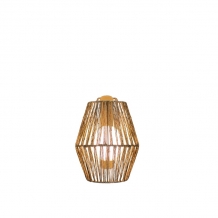 Buiten wandlamp Sisine 25 Rotan draadloos / oplaadbaar made by NewGarden