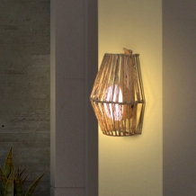 Buiten wandlamp Sisine 25 Rotan draadloos / oplaadbaar made by NewGarden