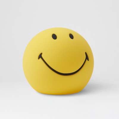 Mr. Maria Smiley lamp Mini 12 cm geel voor binnen gebruik