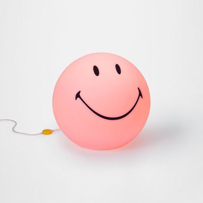 Mr. Maria Smiley lamp XL 45 cm Pink voor binnen gebruik