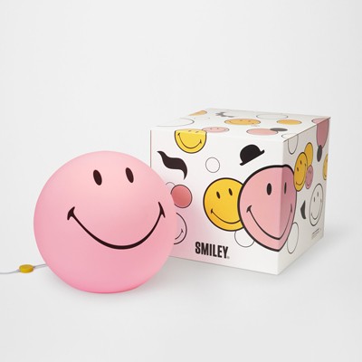 Mr. Maria Smiley lamp XL 45 cm Pink voor binnen gebruik