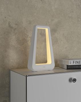 Sompex GATE LED buiten tafellamp | oplaadbaar (accu) | Dimbaar | wit | waterdicht IP65
