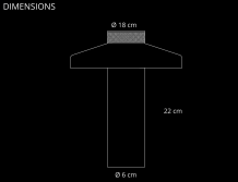 Newdes Turn LED buiten tafellamp (by Sompex)| oplaadbaar (accu) | Aluminium | Dimbaar | wit - aluminium | waterdicht IP54
