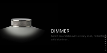 Newdes Turn LED buiten tafellamp (by Sompex) | oplaadbaar (accu) | Aluminium | Dimbaar | zwart - aluminium | waterdicht IP54
