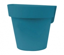 Buiten balkonbloempot UP 25x18xH23 cm Ocean Blue Euro3Plast